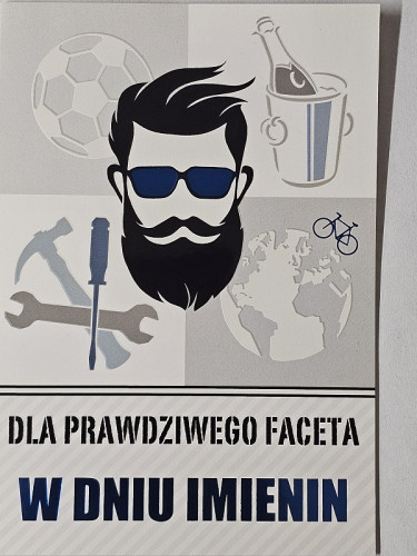 Kartki imieninowe Kartki na imieniny 11,7 cm *16,5 cm