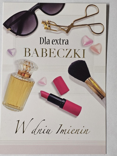 Kartki imieninowe Kartki na imieniny 11,7 cm *16,5 cm