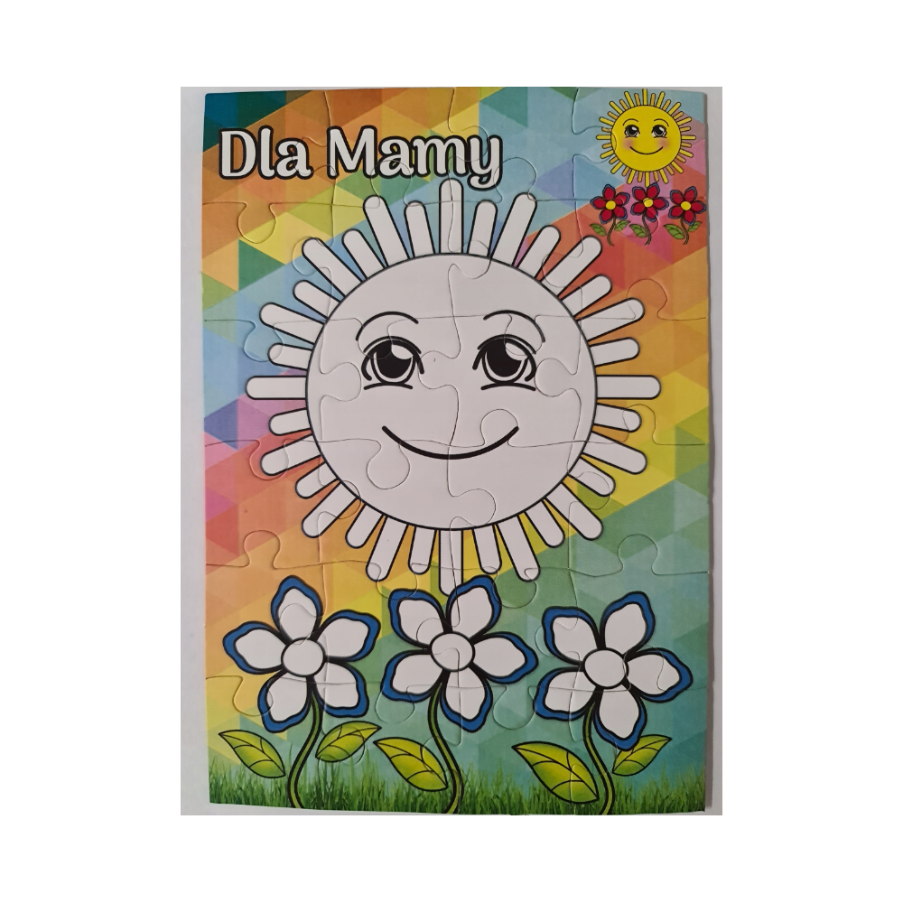 kartki na dzień Mamy, KARTKAPUZZLE DO KOLOROWANIA 11,9 cm *17,1 cm 11757011110 kartki na dzień Mamy, KARTKAPUZZLE DO KOLOROWANIA 11,9 cm *17,1 cm 11757011110
