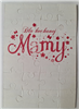kartki na dzień Mamy, KARTKAPUZZLE DO KOLOROWANIA 11,9 cm *17,1 cm 11757011110