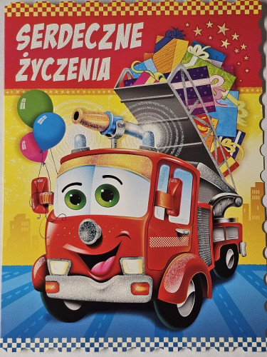 Kartki urodzinowe dla dziecka14,5 cm *19,2 cm