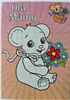 kartki na dzień Mamy, KARTKAPUZZLE DO KOLOROWANIA  11,9 cm *17,1 cm 11757004845