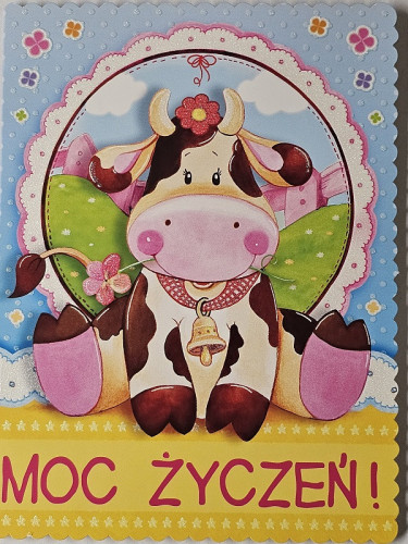 Kartki urodzinowe dla dziecka14,5 cm *19,2 cm