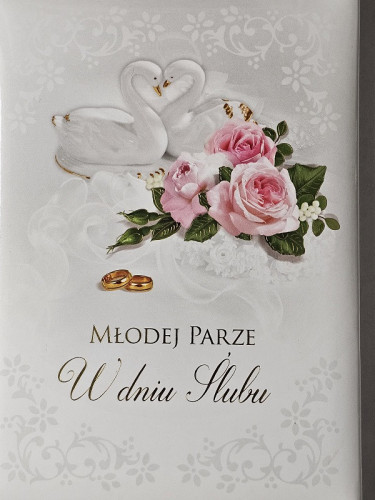 pamiątka na ślub, Książeczka na Ślub  14 x 19 cm