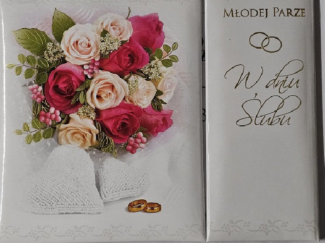 pamiątka na ślub, Książeczka na Ślub  15,1 x 19 cm