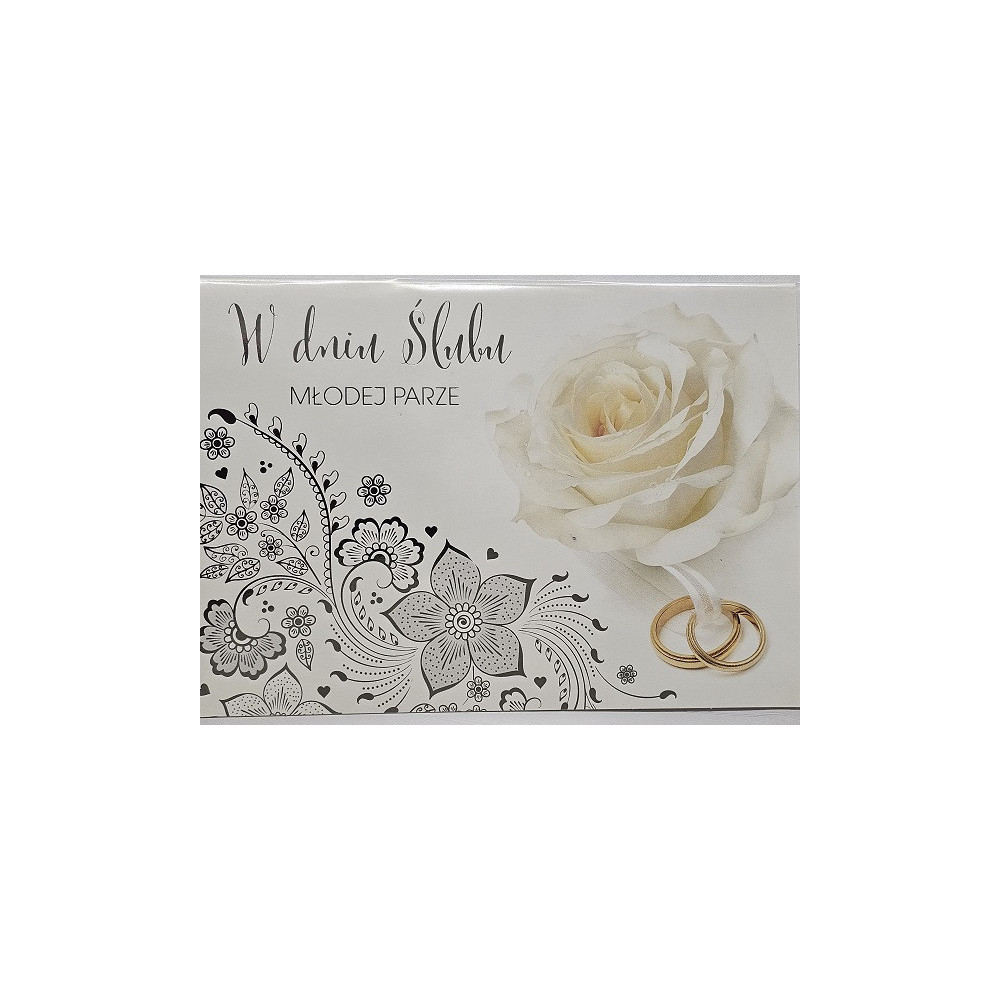 pamiątka na ślub, kartka na ślub, pocztówka ślubna 12 cm *16,5 cm