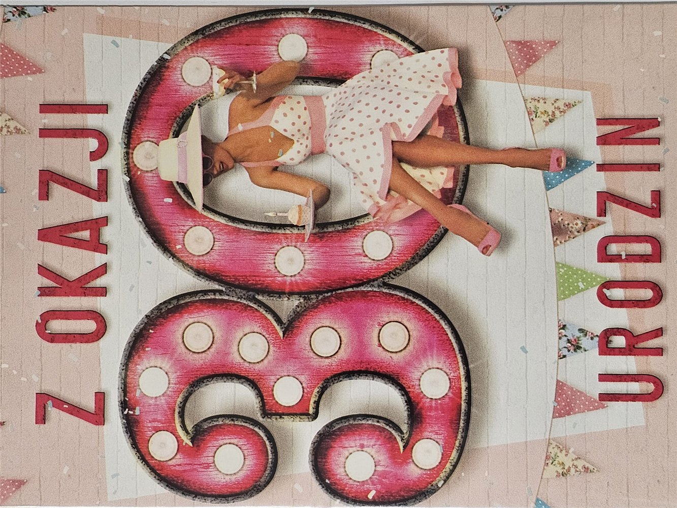 kartka urodzinowa na 30 lat 11,7 cm *16,7 cm 17129659578