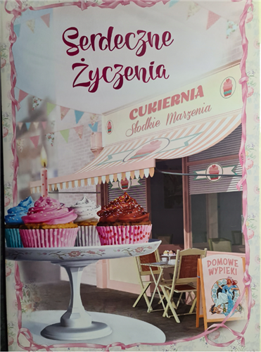 kartka urodzinowa WESOŁE Zabawna MEGA/DUŻA/WIELKA  15,5 cm *22 cm 12102945166