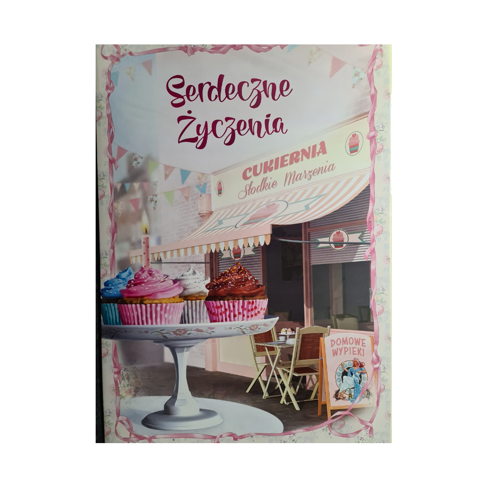 kartka urodzinowa WESOŁE Zabawna MEGA/DUŻA/WIELKA  15,5 cm *22 cm 12102945166