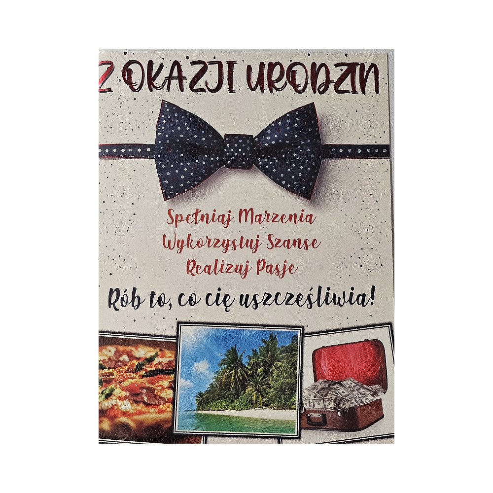 Kartki urodzinowe kartka urodzinowa WESOŁE Zabawna