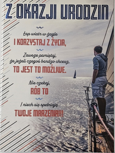 Kartki urodzinowe kartka urodzinowa WESOŁE Zabawna