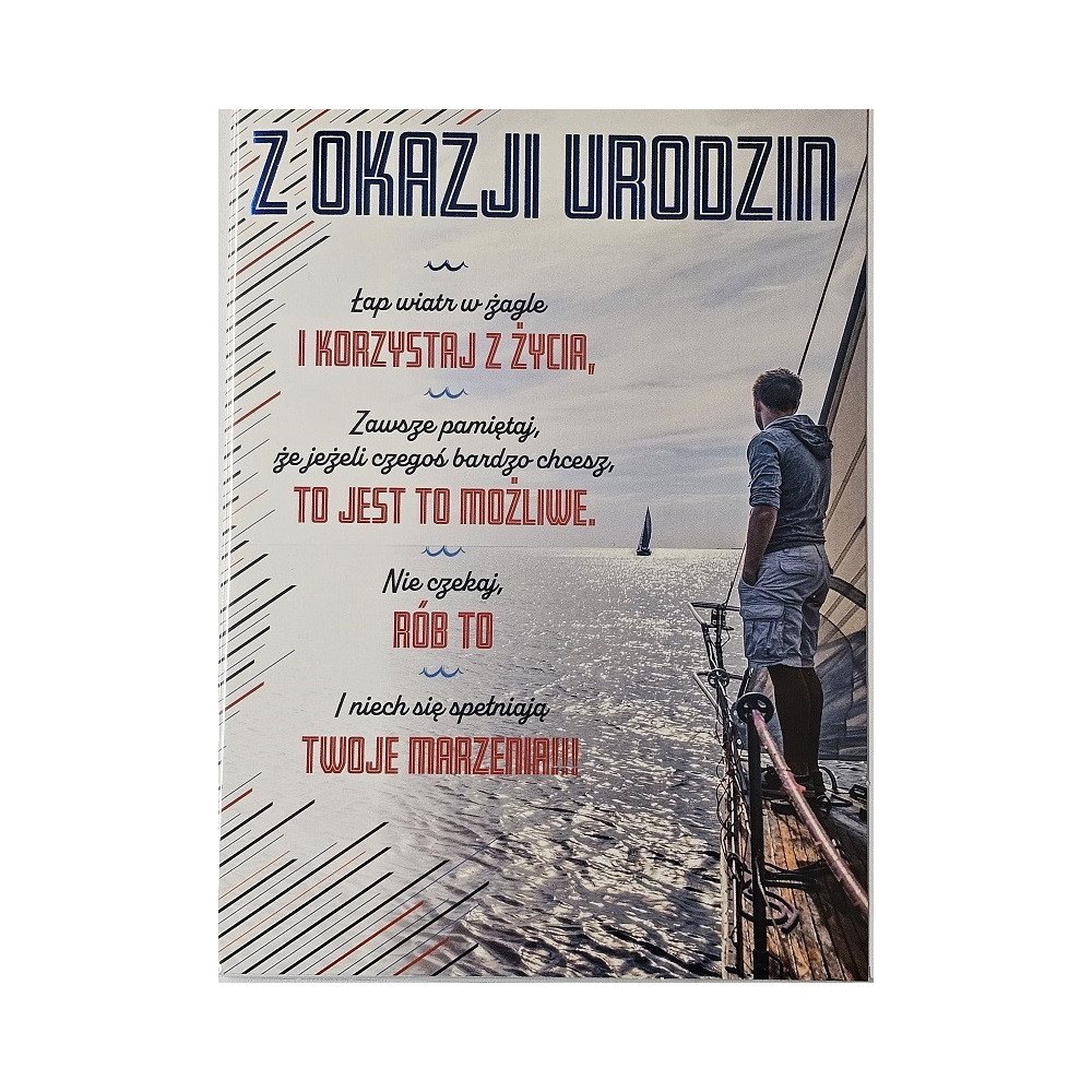 Kartki urodzinowe kartka urodzinowa WESOŁE Zabawna