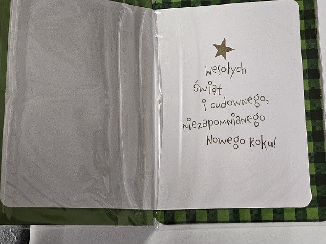 kartki z okazji Bożego Narodzenia Boże Narodzenie 11,5 cm *16,5 cm DK-1188