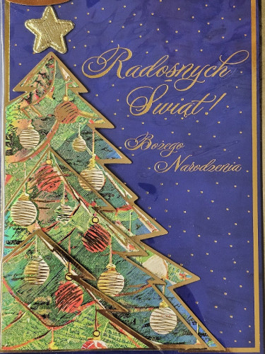 kartki z okazji Bożego Narodzenia Boże Narodzenie 11,5 cm *16,5 cm DK-1191