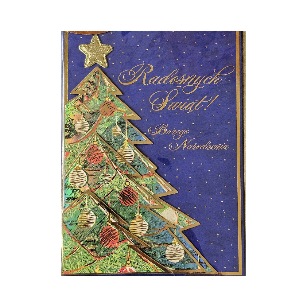 kartki z okazji Bożego Narodzenia Boże Narodzenie 11,5 cm *16,5 cm DK-1191