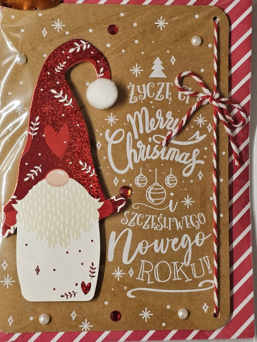 kartki z okazji Bożego Narodzenia Boże Narodzenie 11,5 cm *16,5 cm DK-866