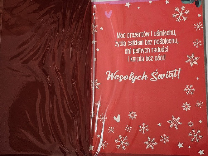 kartki z okazji Bożego Narodzenia Boże Narodzenie 11,5 cm *16,5 cm DK-1193