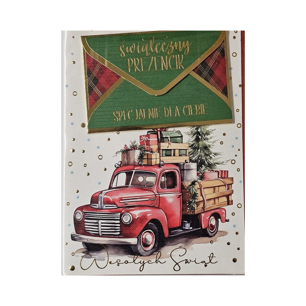 kartki z okazji Bożego Narodzenia Boże Narodzenie 11,5 cm *16,5 cm DK-1205