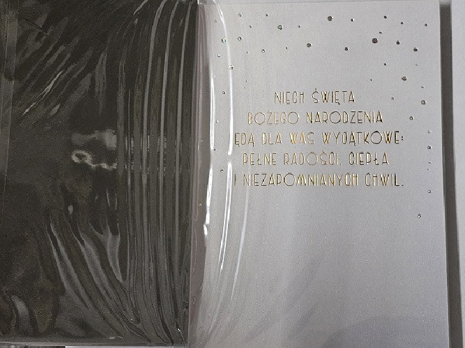 kartki z okazji Bożego Narodzenia Boże Narodzenie 11,5 cm *16,5 cm DK-1044