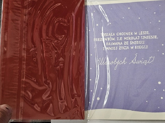 kartki z okazji Bożego Narodzenia Boże Narodzenie 11,5 cm *16,5 cm DK-1042