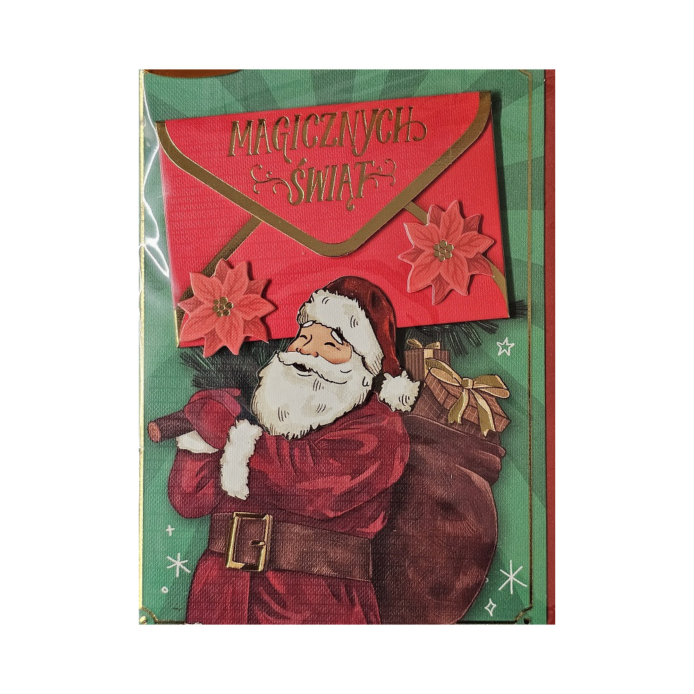 kartki z okazji Bożego Narodzenia Boże Narodzenie 11,5 cm *16,5 cm DK-1212