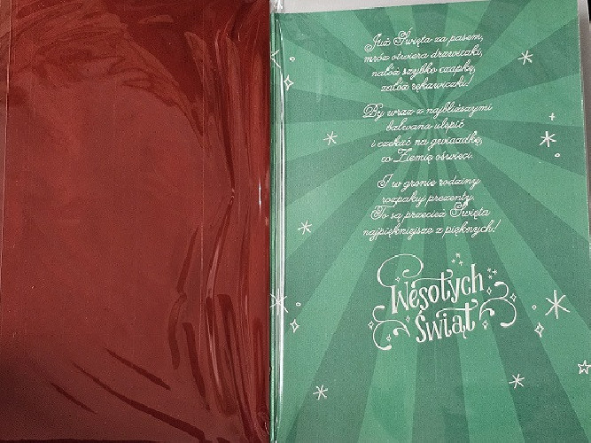 kartki z okazji Bożego Narodzenia Boże Narodzenie 11,5 cm *16,5 cm DK-1212