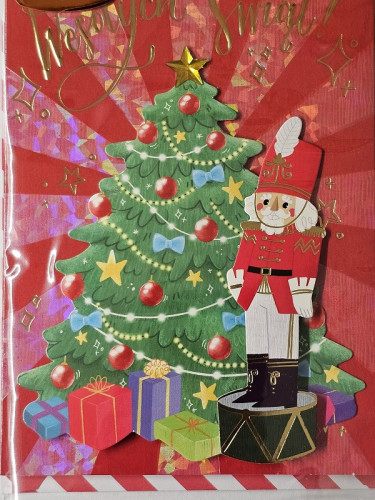 kartki z okazji Bożego Narodzenia Boże Narodzenie 11,5 cm *16,5 cm PU-013