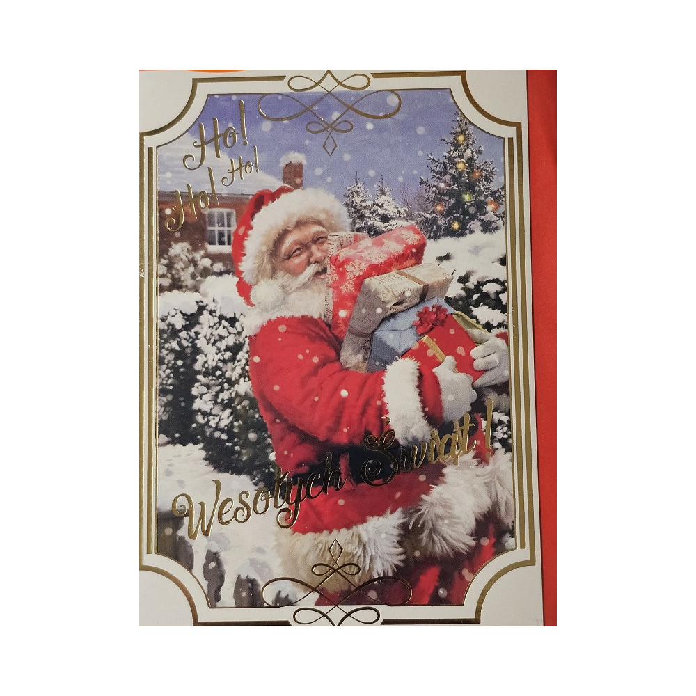 kartki z okazji Bożego Narodzenia Boże Narodzenie 11,5 cm *16,5 cm PP-2264