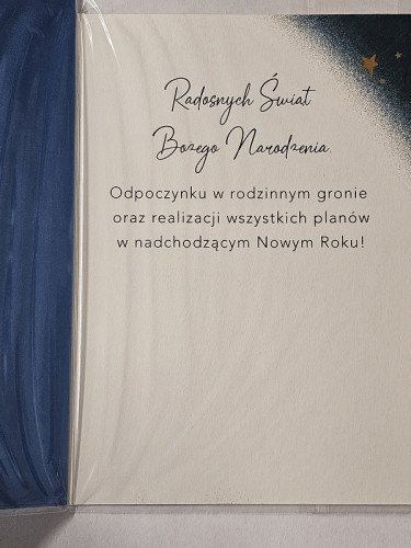 kartki z okazji Bożego Narodzenia Boże Narodzenie 11,5 cm *16,5 cm PP-2247