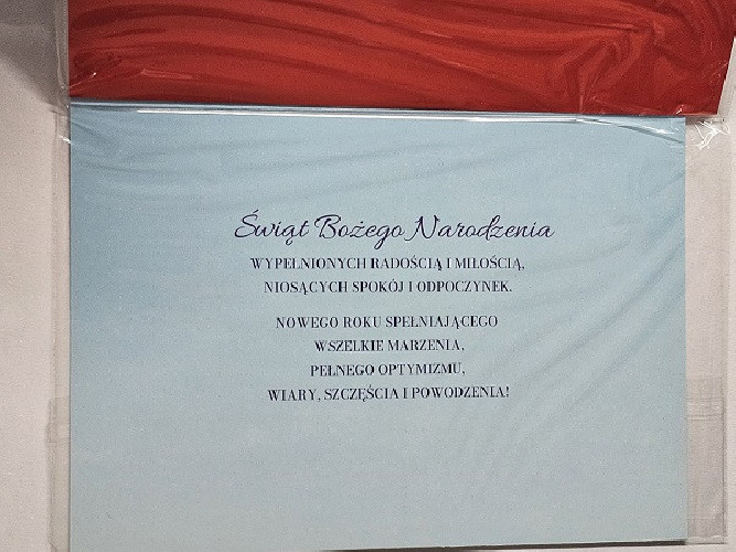 kartki z okazji Bożego Narodzenia Boże Narodzenie 11,5 cm *16,5 cm PP-2278