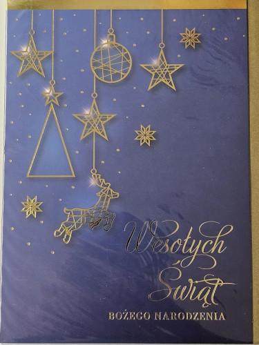 kartki z okazji Bożego Narodzenia Boże Narodzenie 11,5 cm *16,5 cm PP-2283