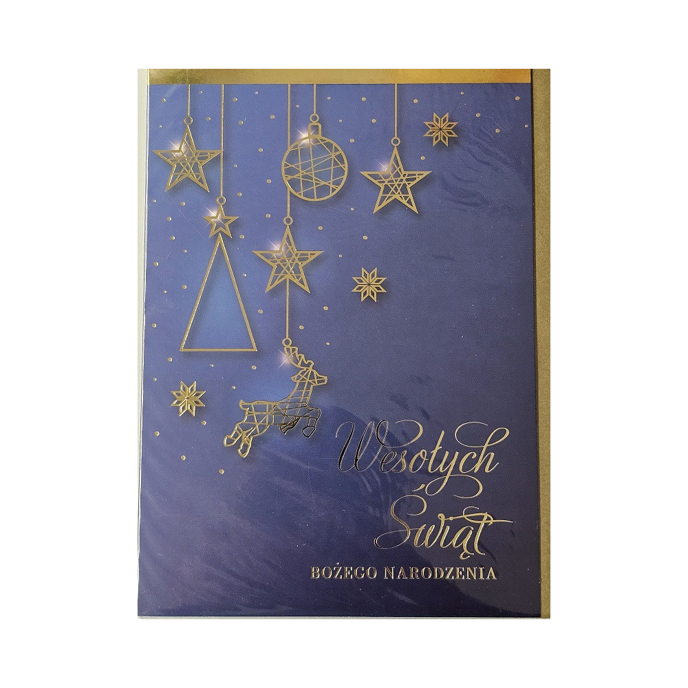 kartki z okazji Bożego Narodzenia Boże Narodzenie 11,5 cm *16,5 cm PP-2283