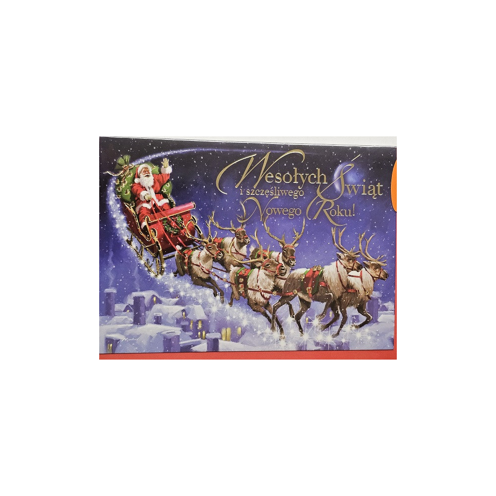 kartki z okazji Bożego Narodzenia Boże Narodzenie 11,5 cm *16,5 cm PP-2250