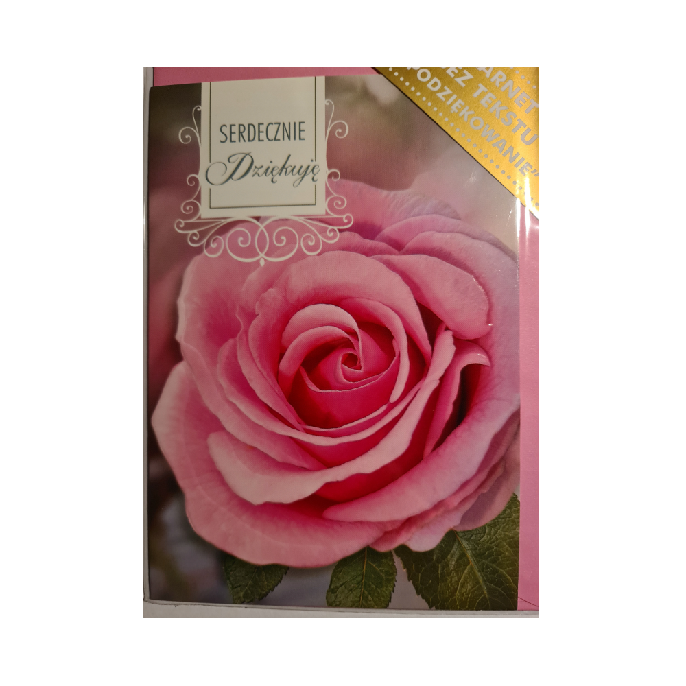 Kartki z okazji podziękowanie, dziękuje  11,7 cm *16,5 cm 11756687710