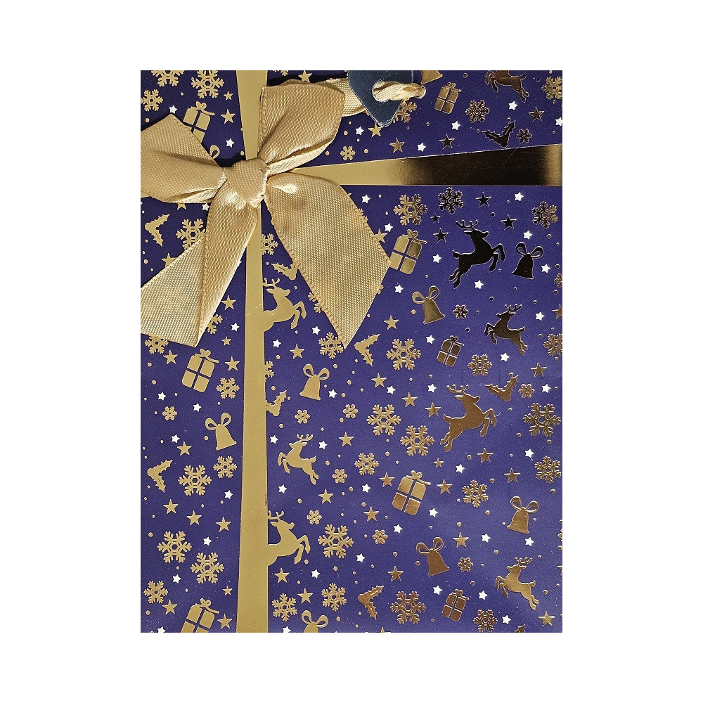 Świąteczna Torebka od Świętego Mikołaja 12,8 x 17,9 x 8 cm T-06