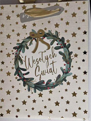 Świąteczna Torebka 33 x 45,6 x 15 cm T-52