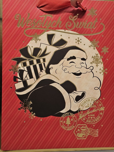 Świąteczna Torebka 33 x 45,6 x 15 cm T-56