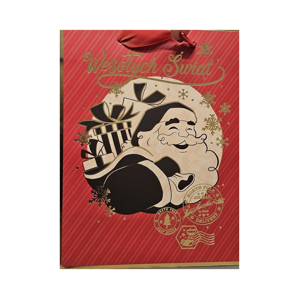 Świąteczna Torebka 33 x 45,6 x 15 cm T-56