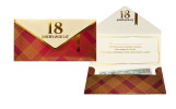 Koperta podarunkowa KOP-037 Urodziny 18 (cyfry, osiemnastka)