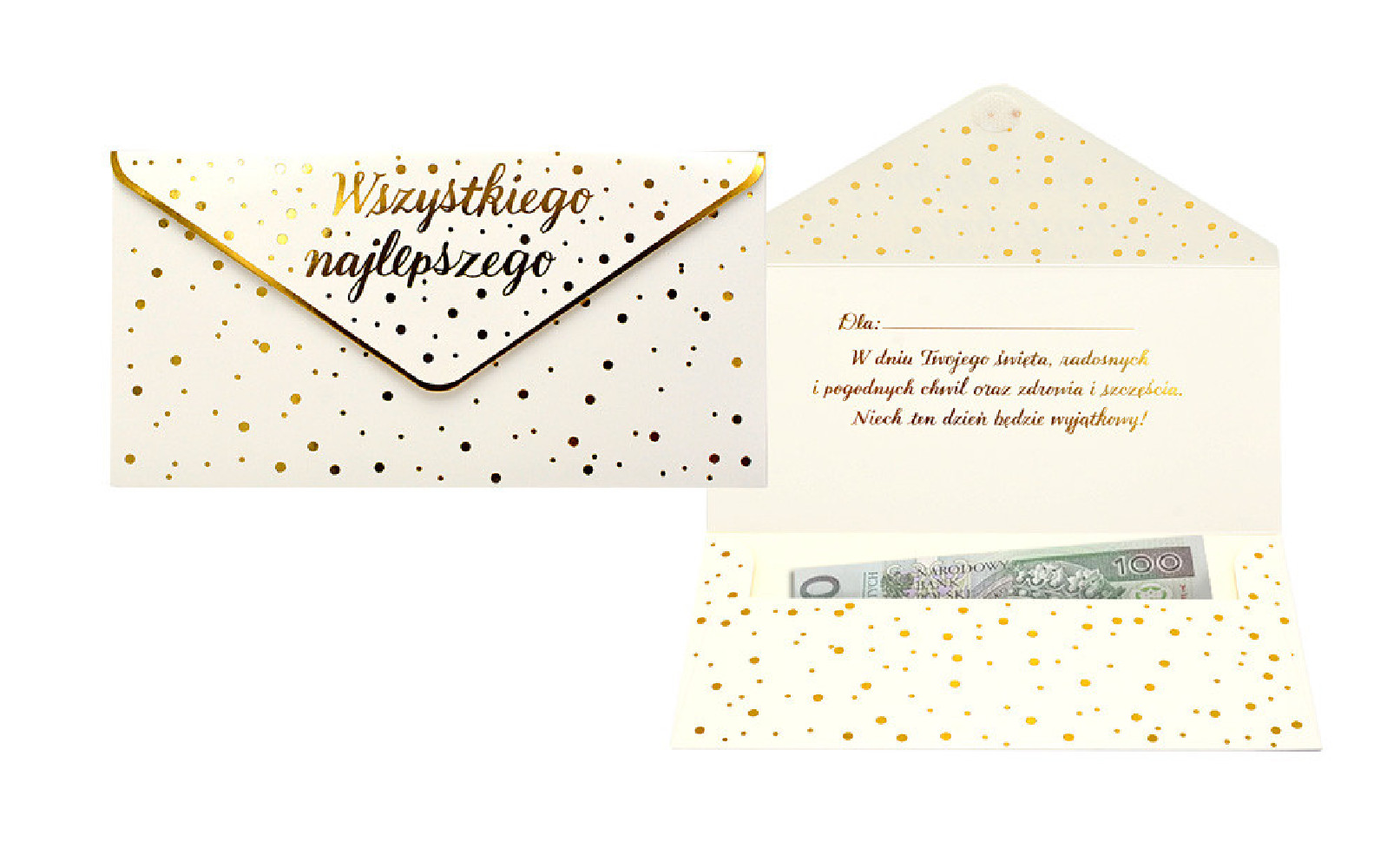 Koperta podarunkowa KOP-035 Wszystkiego najlepszego