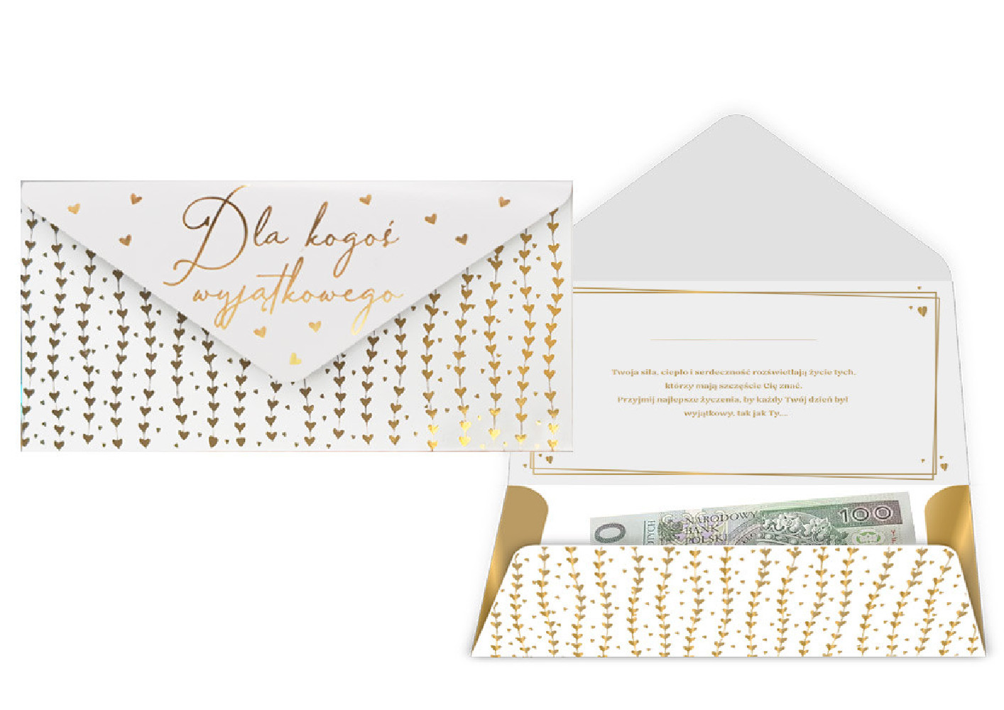 Koperta podarunkowa KOP-017 Dla kogoś wyjątkowego