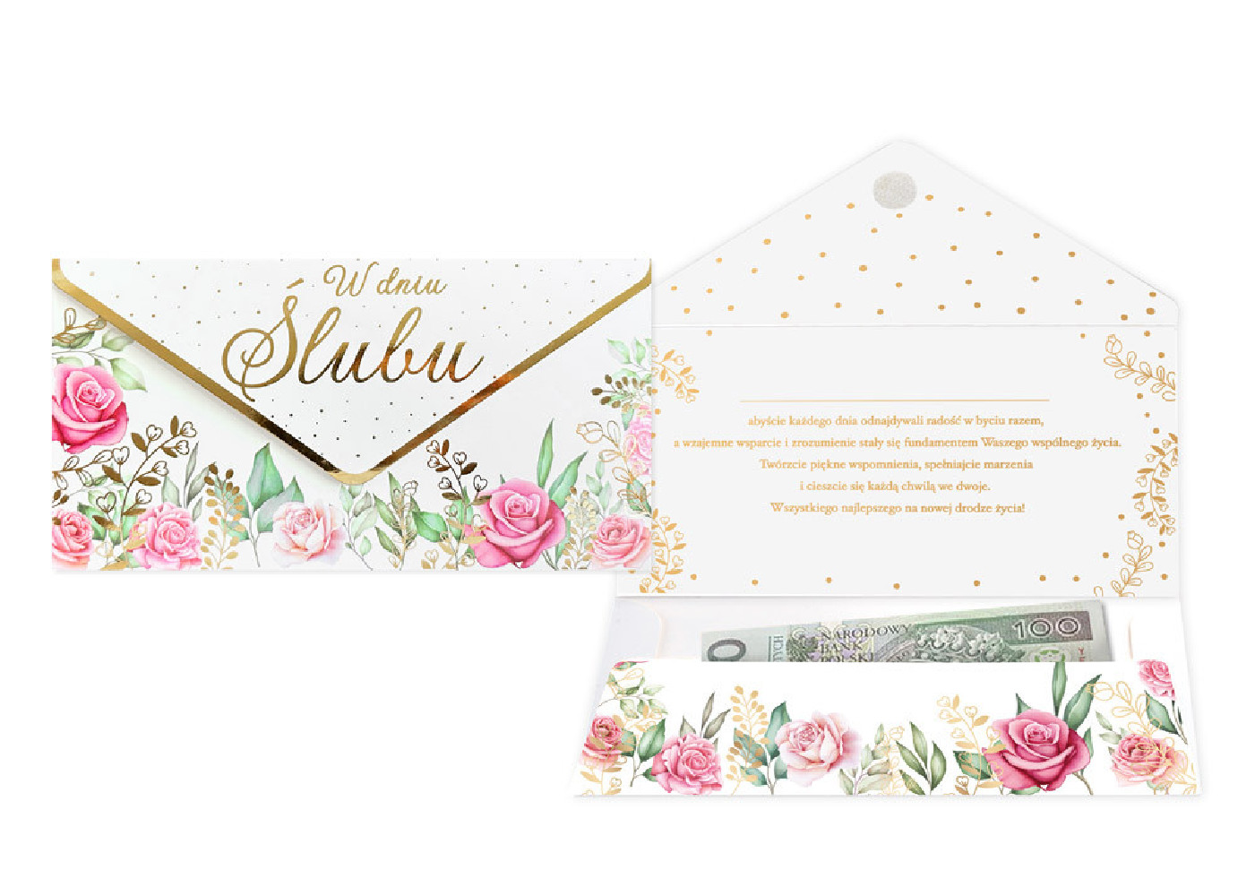 Koperta podarunkowa KOP-027 Ślub
