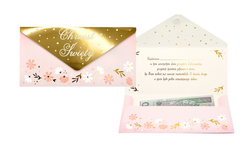 Koperta podarunkowa KOP-038 Chrzest
