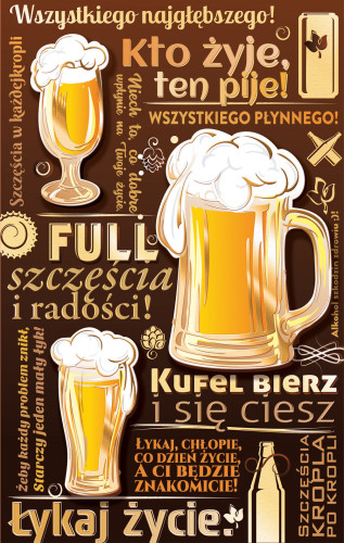 Kartki urodzinowe kartka urodzinowa WESOŁE Zabawna   13 cm *20,4 cm UP02