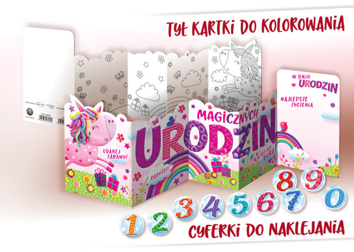 Kartki urodzinowe dla dziecka 11,1 cm *16,5 cm GG08