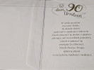 kartka urodzinowa na 90 lat 13 cm *20,5 cm PS28