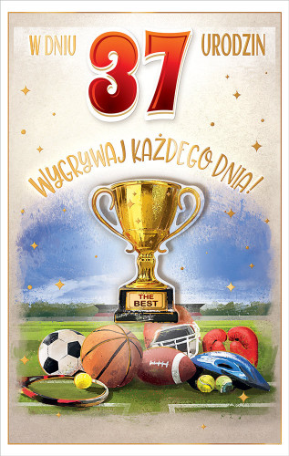 Kartki urodzinowe z naklejaną cyfrą kartka urodzinowa WESOŁE Zabawna   13 cm *20,4 cm CR07