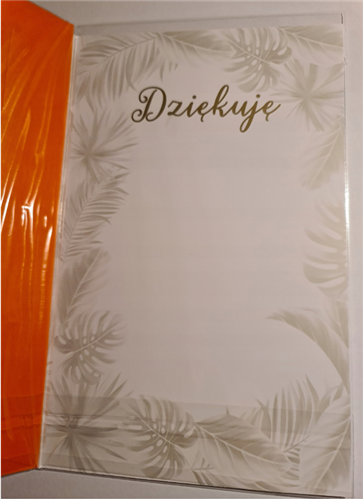 Kartki z okazji podziękowanie, okolicznościowe  13 cm *20,5 cm 11665235564