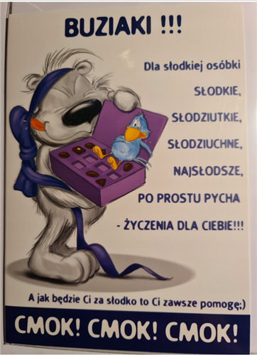 Kartki urodzinowe kartka urodzinowa WESOŁE Zabawna  11,7 cm *16,5 cm 11668509744