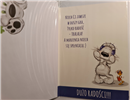 Kartki urodzinowe kartka urodzinowa WESOŁE Zabawna 11,7 cm *16,5 cm  11668524765